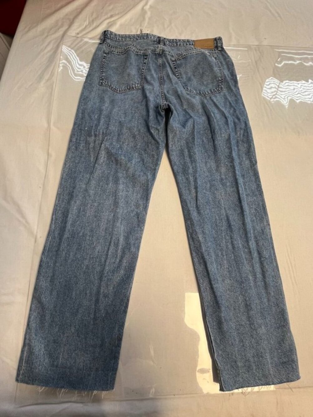 rag & bone Dre Low Rise Baggy Boyfriend Jeans Womens 31 Raw Hem NWT - Picture 7 of 13